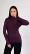 Гольф жіночий, з люрексом, фіолетовий, One Size (арт. 2509) - изображение 1