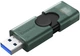 Флеш пам'ять USB Kingston DataTraveler Duo 128GB USB 3.2 Gen 1 + Type-C Black/Green (DTDEG2/128GB) - зображення 4