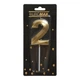 Свеча для торта Buromax цифра "2" (BM.98000-02) - изображение 1