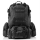 Рюкзак с подсумками B08 Black 55L - изображение 1