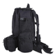 Рюкзак с подсумками B08 Black 55L - изображение 2