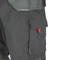 Напівкомбінезон робочий GEKO Tvardy T01024-XL розмір XL захисний спецодяг для ремонтної роботи будівельників штани бавовна 35% поліестер 65% щільність 267 г/м2 11 кишень регульовані бретелі світловідбивні елементи - зображення 5