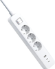 Listwa zasilająca Xiaomi Power Strip 2C1A 3 gniazda 2 x USB-A, 1 x USB-C 1.4 m White (BHR07UKEU) - obraz 1