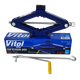 Домкрат ромбовий 1 т 95-350 мм Vitol - изображение 1