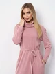 Жіноча сукня-гольф з ангори міді ISSA PLUS M Рожевий (issa1550588) - изображение 4