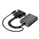 Перехідник VGA to HDMI дод. живлення та аудіо 3.5мм 77211 - изображение 2