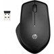 Мышь HP 280 Silent Black беспроводная оптическая 1200 dpi бесшумные кнопки USB ресивер 1xAA для ПК и ноутбука (19U64AA) - изображение 1