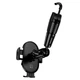 Держатель HOCO Rally ultra-thin car holder (rear view mirror) H88 |4.5-7"| Black - изображение 2