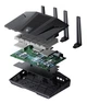 Бездротовий маршрутизатор GL.iNet Flint 2 (GL-MT6000) Wi-Fi 6 OpenWRT VPN - зображення 9