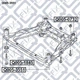 Сайлентблок переднего подрамника Q-FIX Q005-3551 для Nissan Qashqai J10/X-Trail T31 OEM 54466-JD000 - изображение 5