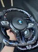 Профессиональный руль BMW M Кованый карбон синий + LED экран F-Series F15 F16 F20 F21 F25 F26 F30 F31 F32 F34 F35 F3 - изображение 2