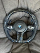 Профессиональный руль BMW M Кованый карбон синий + LED экран F-Series F15 F16 F20 F21 F25 F26 F30 F31 F32 F34 F35 F3 - изображение 7