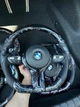 Профессиональный руль BMW M Кованый карбон синий + LED экран F-Series F15 F16 F20 F21 F25 F26 F30 F31 F32 F34 F35 F3 - изображение 11
