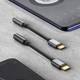 Перехідник AUX Baseus L54 Type-C to 3.5mm black - зображення 7