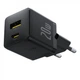 Зарядное Устройство Baseus Palm Fast Charger 20W (Type-C+USB) + Кабель Type-C-Type-C 60W (1m) black - изображение 4