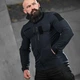 Тактична вітрівка KMS Paradox з липучками під шеврони синя розмір L - зображення 3