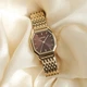 Жіночий Годинник Burker Watches Julia Коричнево-золотий - изображение 2