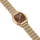 Жіночий Годинник Burker Watches Julia Коричнево-золотий - изображение 6