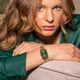 Жіночий Годинник Burker Watches Isabell Зелено-золотий - изображение 6