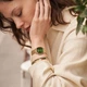 Жіночий Годинник Burker Watches Julia Зелено-золотий - изображение 7