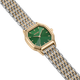 Жіночий Годинник Burker Watches Julia Срібно-зелено-золотий - изображение 4