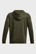 Чоловіче оливкове худі UA Essential Fleece Hoodie Under Armour XL 1373880-391 - изображение 6