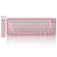 Игровая механическая клавиатура Womier VK66 Pro / Проводное подключение / Womier POM Series Switches / Pink Lines - изображение 1