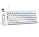 Игровая магнитная клавиатура Attack Shark X68 / Проводное подключение / Magnetic Switch / White - изображение 2
