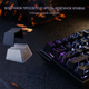 Игровая магнитная клавиатура Attack Shark X68 / Проводное подключение / Magnetic Switch / Black Lines - изображение 6