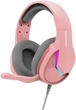 Навушники Marvo Tactic 40 RGB-LED Pink (H8618 PK) - зображення 1