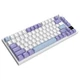 Клавиатура Ajazz AK820 PRO 75% Flying Fish Switch White RGB (AK820PRO-FF-PWB) - изображение 6