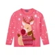 Джемпер с рождественским принтом для девочки Lupilu LIDL 390650 110-116 см (4-6 years) Розовый - изображение 1