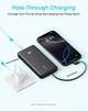 Портативное зарядное устройство - 10000 mAh 22.5W Built-In USB-C Cable Black Anker (2000003432479) - изображение 3