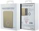 Powerbank Guess MagSafe 4G Strassed Metal Logo 5000mAh 15W USB-C Gold (3666339172169) - obraz 5