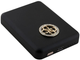 Powerbank Guess MagSafe 4G Strassed Metal Logo 3000mAh 5W USB-C Black (3666339170141) - obraz 1