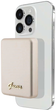 Powerbank Guess MagSafe 4G Metal Script Logo 5000mAh 15W USB-C Gold (3666339172145) - obraz 2