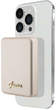 Powerbank Guess MagSafe 4G Metal Script Logo 3000mAh 5W USB-C Gold (3666339171360) - obraz 2