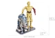 Металевий 3D конструктор Metal Earth "Star Wars C-3PO & R2-D2" (MMG276) - зображення 4