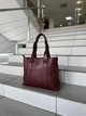 Сумка женская Davd Jones тоут бордовая на двух ручках CM7701 Windsorwine - изображение 7