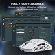 Ігрова карбонова мишка Attack shark r5 ultra White - изображение 11