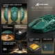 Ігрова карбонова мишка Attack shark r5 ultra Green - изображение 4