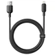 Дата-кабель Baseus Silky Series OS Fast Charging USB to Lightning 2.4A (2м) (P1037770) Cluster Black - изображение 2