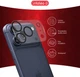 Защитное стекло для камеры смартфона Apple iPhone 17 Pro Intaleo Camera Lens Black (1283126630088) - изображение 2