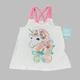 Майка Cynthia Rowley 3/4 года 104 см Белая с единорогом - изображение 2