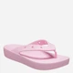 Klapki japonki damskie na platformie Crocs Classic Platform 207714-FLGO 36-37 (M4/W6) 22 cm Różowe - obraz 2