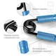 Эспандер кистевой +2X PVC накладки UP & FORWARD 90 кг Голубой (2240996103) - изображение 2