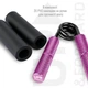 Эспандер кистевой +2X PVC накладки UP & FORWARD 130 кг Фиолетовый (2240996109) - изображение 3