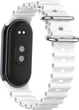 Ремешок BeCover Wave Style для Xiaomi Mi Smart Band 8 / 9 / 10 White (BC_714362) - изображение 2