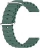 Ремешок BeCover Wave Style (22mm) для Xiaomi Watch 2 Pro / S4 / S3 / S1 Pro / S1 / S1 Active Dark Green (BC_714216) - изображение 1