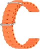 Ремешок BeCover Wave Style (22mm) для Huawei Watch GT 5 / GT 4 (46mm) / GT 3 (46mm) / GT 2 (46mm) / GT 2 Pro / Watch GS Pro Orange (BC_714237) - изображение 1